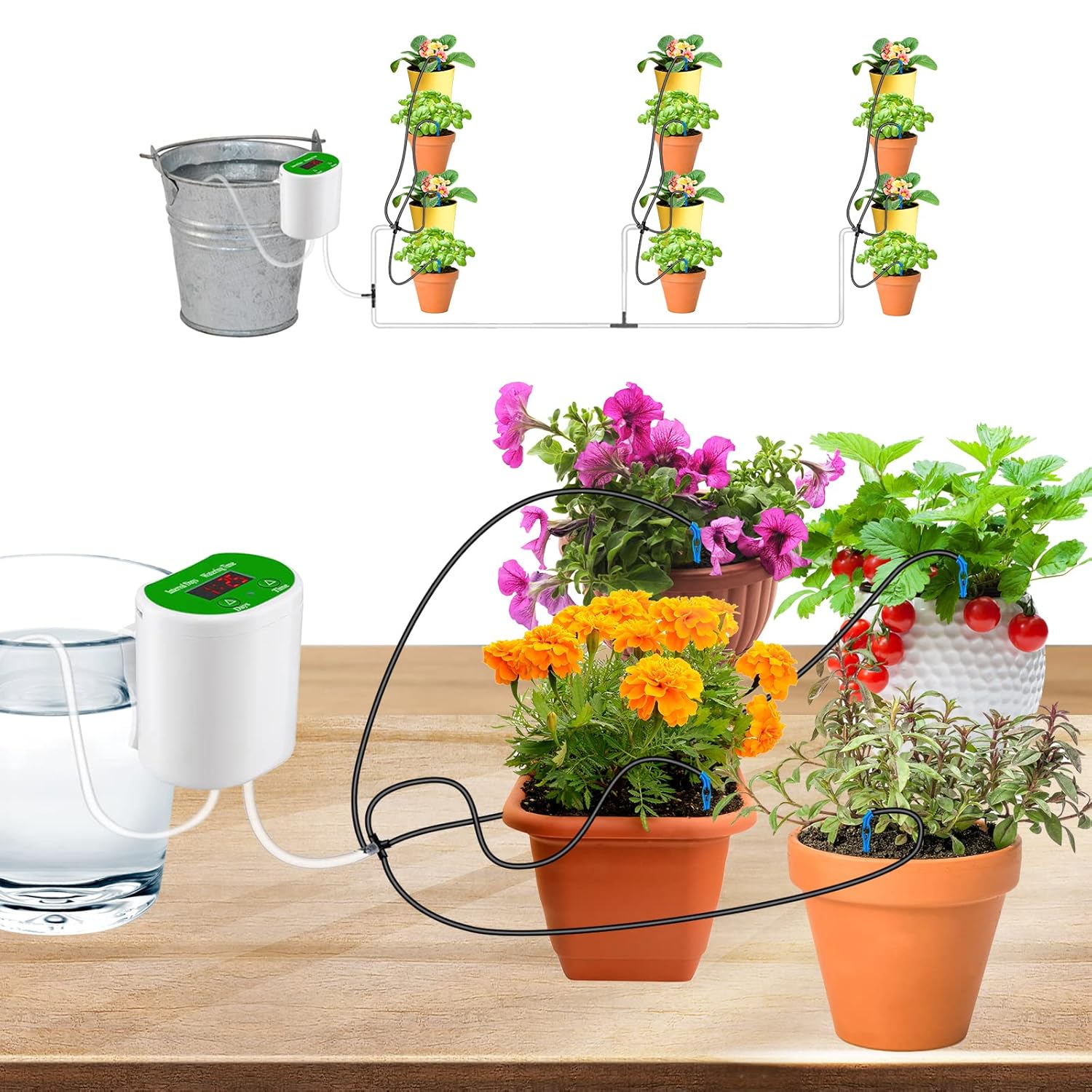 Automatic Watering System, Ufanittel Drip Irrigation