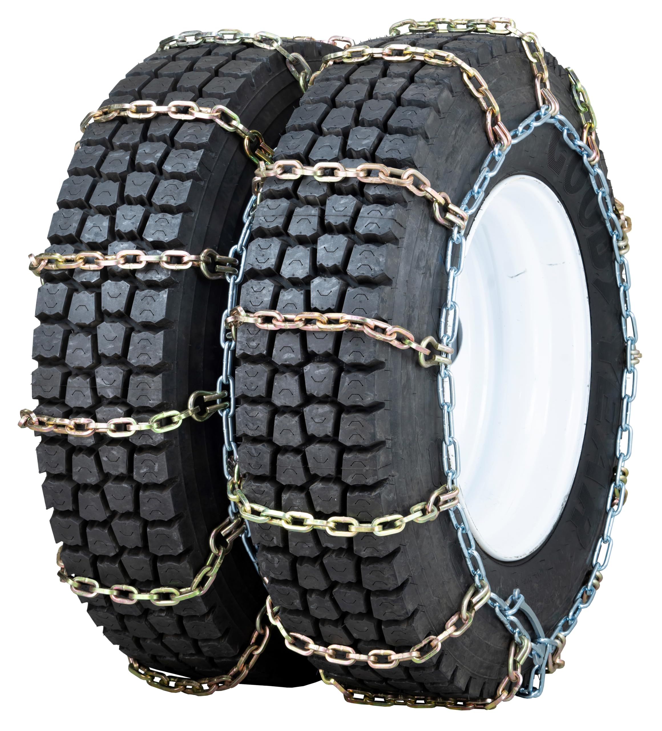 Quality Chain Commercial Truck Heavy Duty Square Link Alloy Non-Cam Tire Chains – Dual Triple (4150RHD)