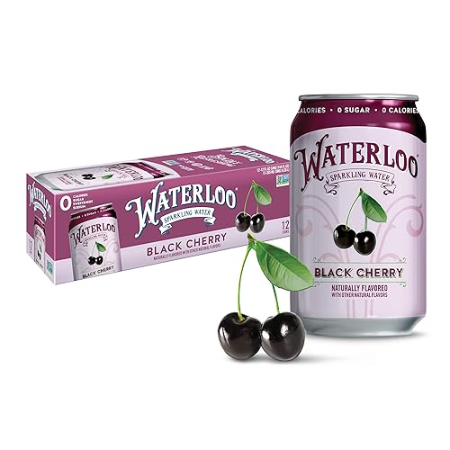Miniatura 11 de Waterloo Sparkling Water, Blackberry Lemonade - Latas de 12 onzas líquidas con sabor natural, paquete de 12 unidades, cero calorías, cero azúcar