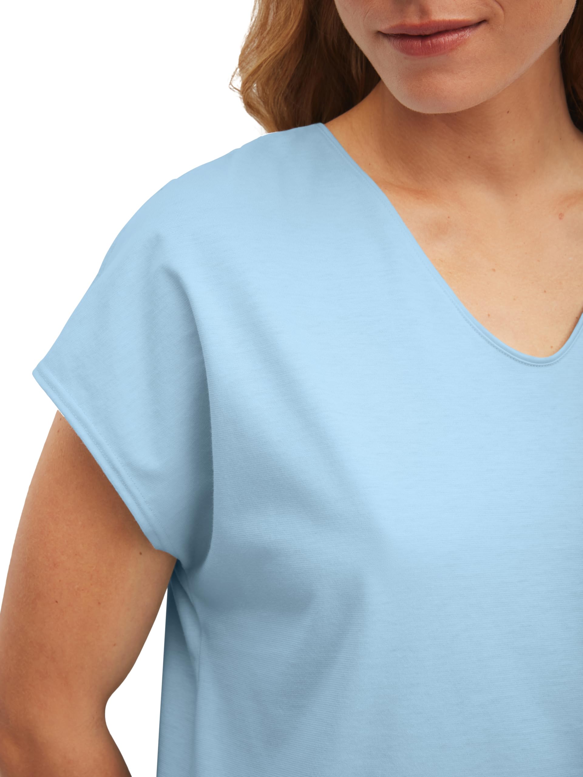 CALIDA Lovely Nights Kurz-Pyjama Damen | Schlafanzug aus 100% Baumwolle, hautfreundlich, weich, pflegeleicht