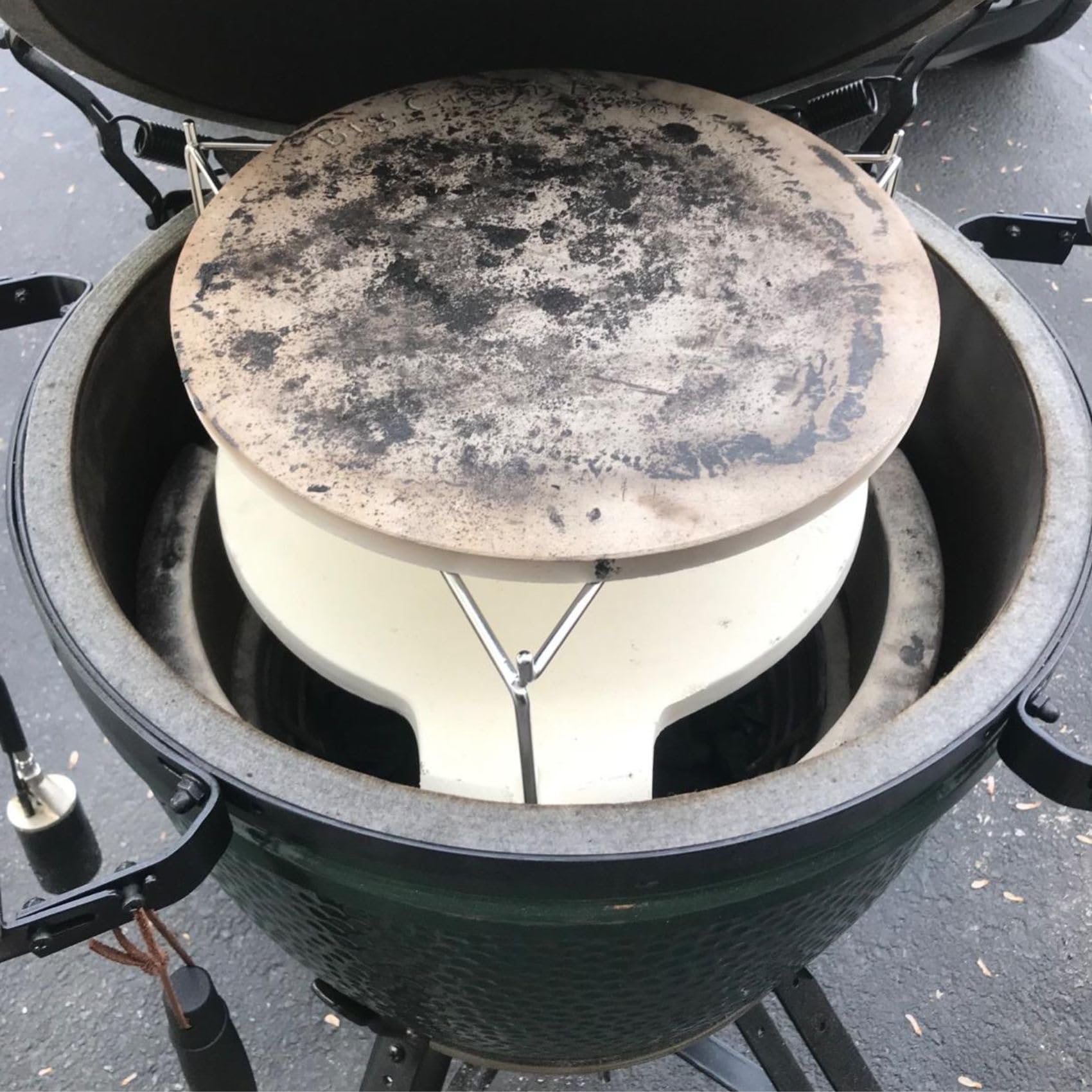 Piastra Piatta In Acciaio Per Griglia Onlyfire - Per Kamado Joe Classic E Big Green Egg 18 Pollici