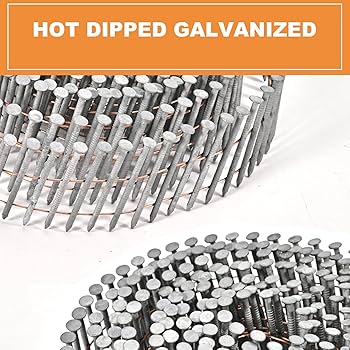 BHTOP 3600 Count Siding Nails, 15-Degree 1-1/2 Inch *.092