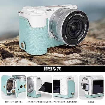 Amazon.co.jp: kinokoo for VLOGCAM ZV-E10 II ケース、SONY