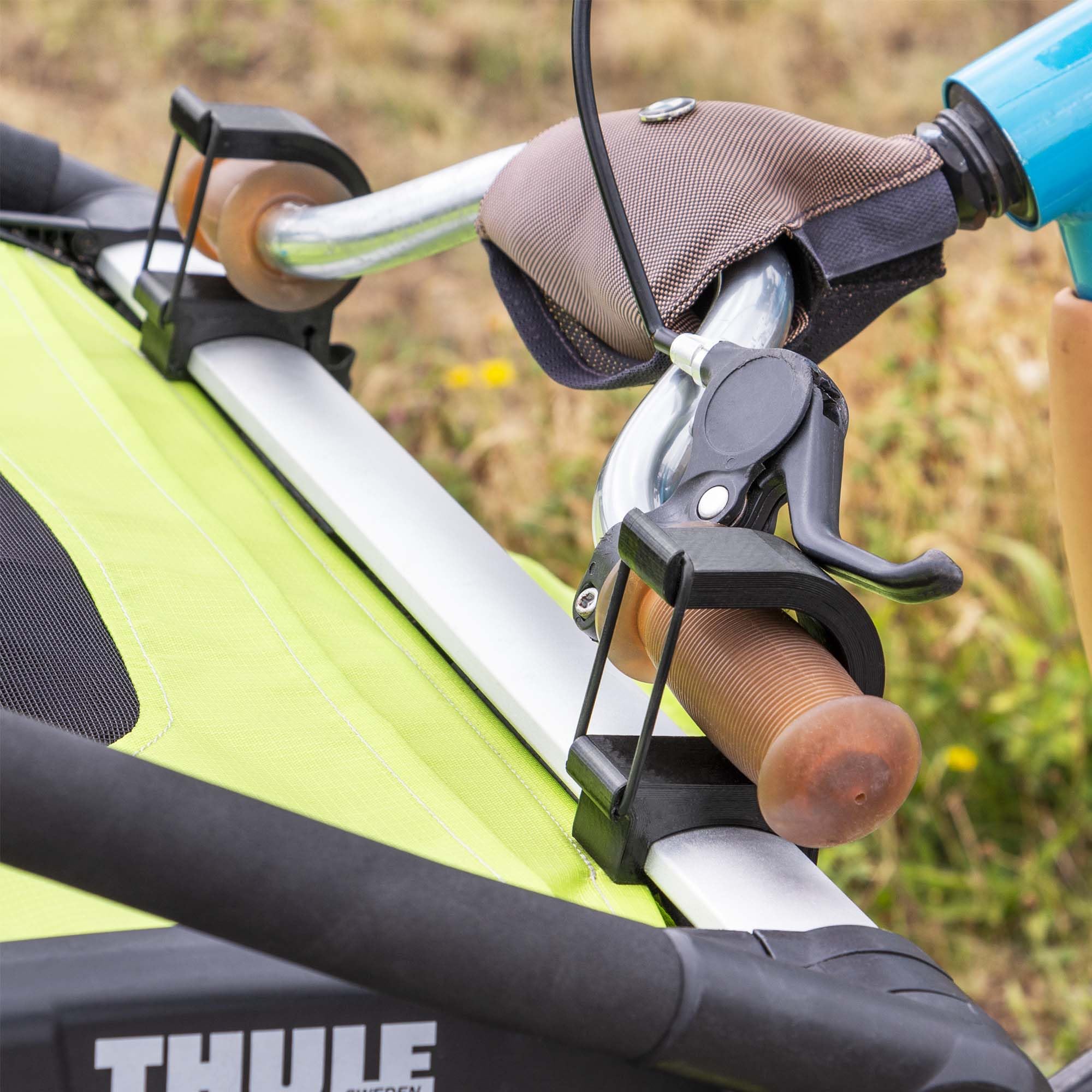 Image secondaire de Support Universel Mobilefox pour Vélo - Adaptateur Thule Chariot