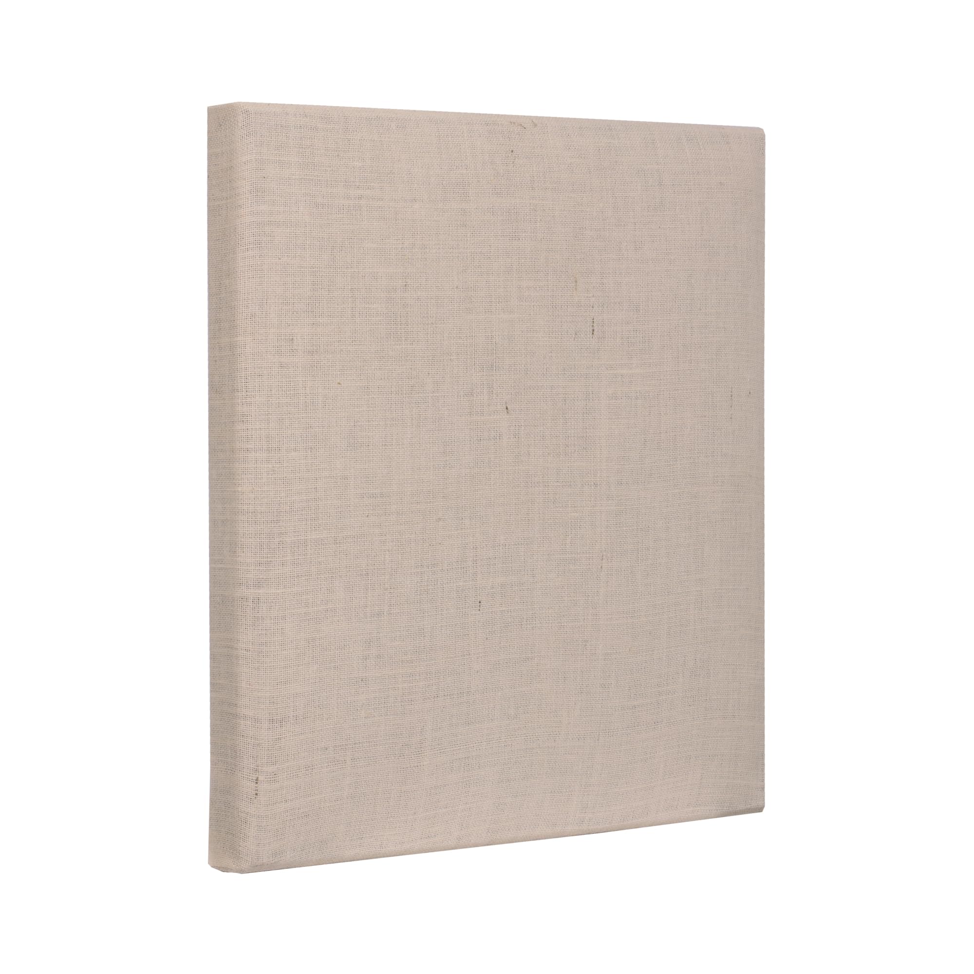 ATS Acoustics Sound Absorbing Acoustic Panel 24" x 24" x 2" Beveled Edge (Ivory)