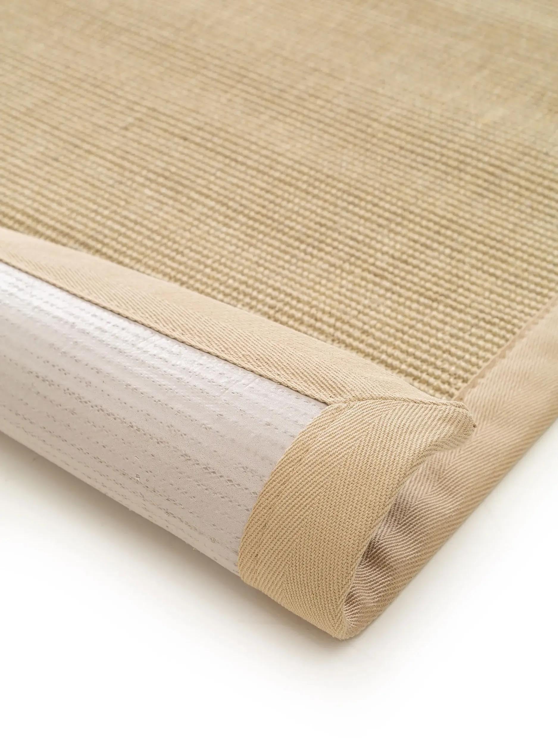 benuta Nest Sisal Sana Tapis en Fibre Naturelle - Crème - 200 x 300 cm - Tapis Robuste pour Salle à Manger et Salon - 100% sisal - Fibres Naturelles - Design Intemporel