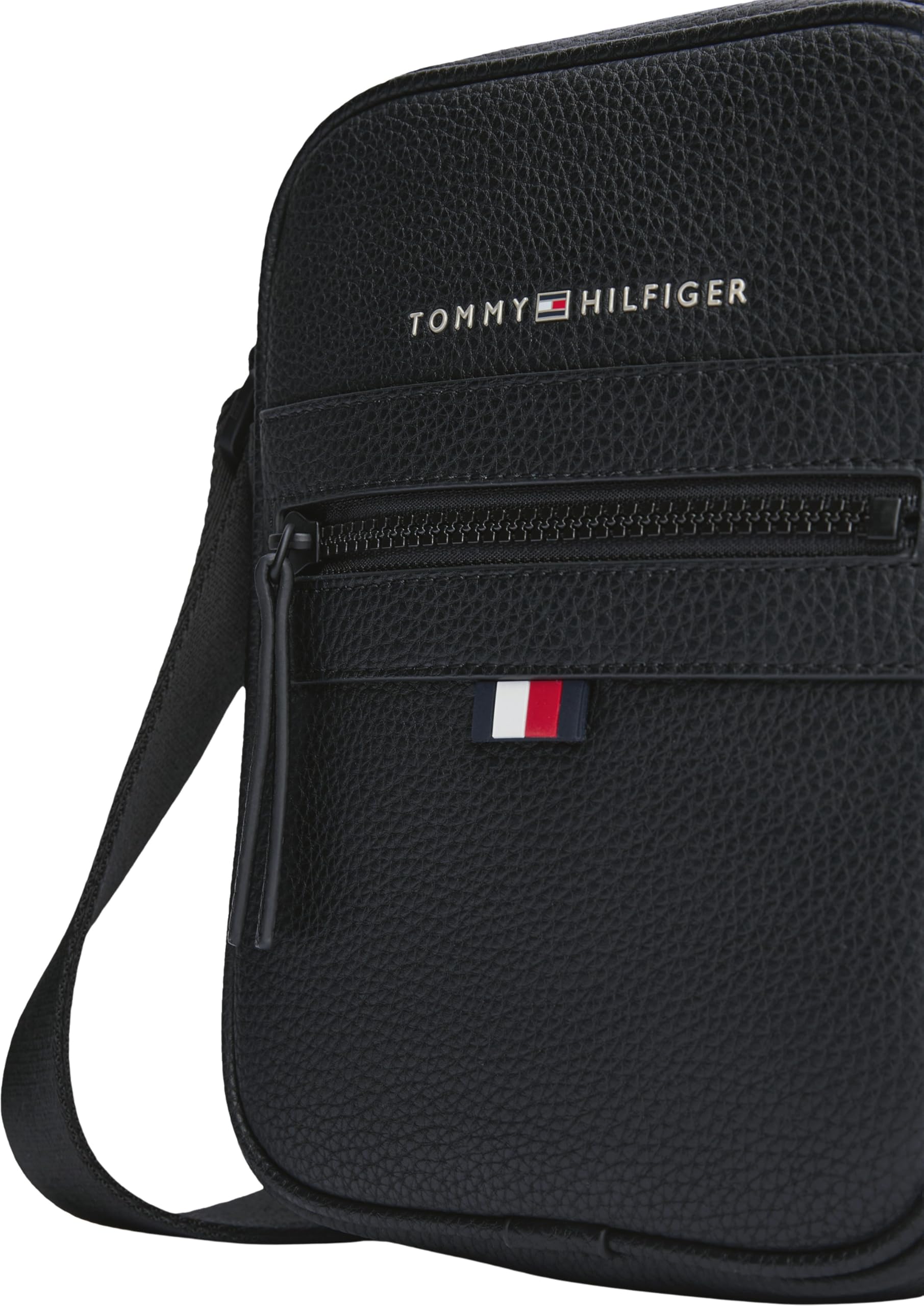 Tommy Hilfiger Bolso bandolera Hombre Essential PU Mini Reporter pequeño