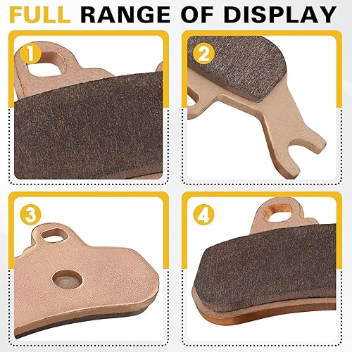 Miniatura 4 de Pastillas de freno de repuesto para Can-Am Maverick X3 4x4 XRS Max 4x4 DPS Max 4x4 XDS 2017-2020