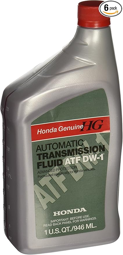 Honda 08200-9008 DW1 Automatic Transmission Fluid ATF -1 Quart 6pack