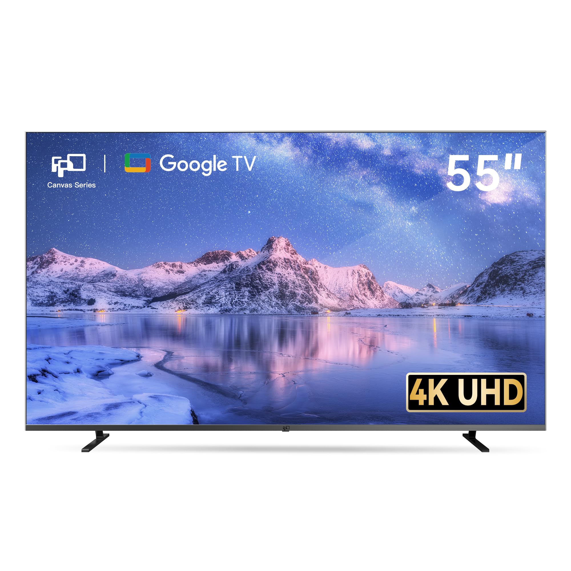 FPD 55-inch Smart TV Google TV 4K UHD with Google Play and Google