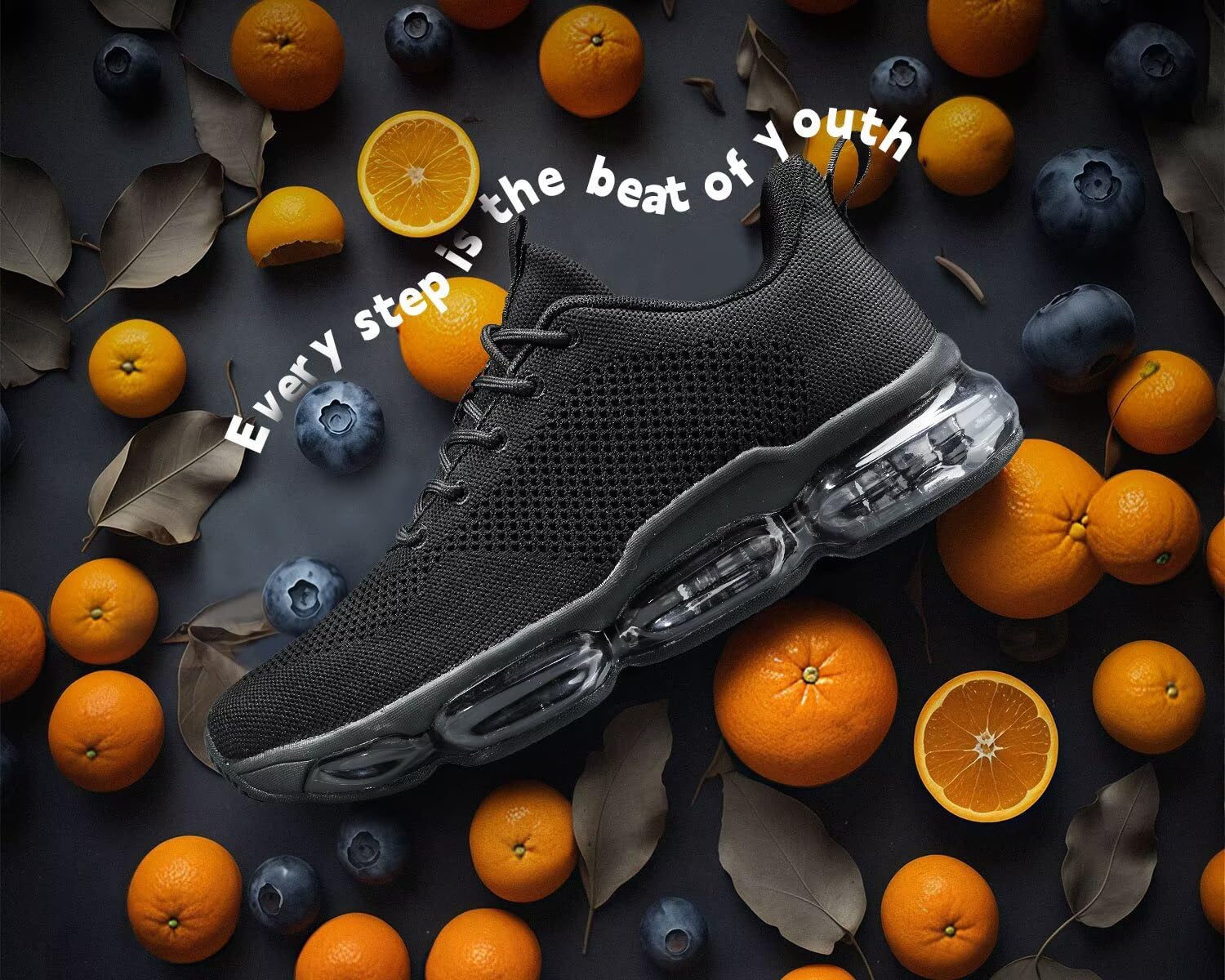 Men's Air Cushion Running Shoes Breathable Tennis Fashion Sneakers Non Slip Workout Casual Sport Gym Training Soft Sole Walking Shoes