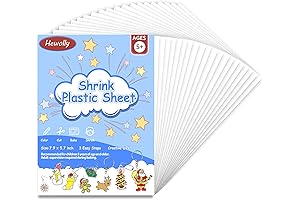 Shrinky Dink Sheets Bulk, the Perfect Craft Supply for Kids and Creative Projects