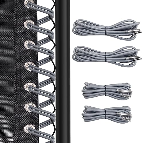 Kit universal de cuerda de reparación de sillas de gravedad cero, paquete de 4 cables elásticos de repuesto para reparación de sillas de gravedad