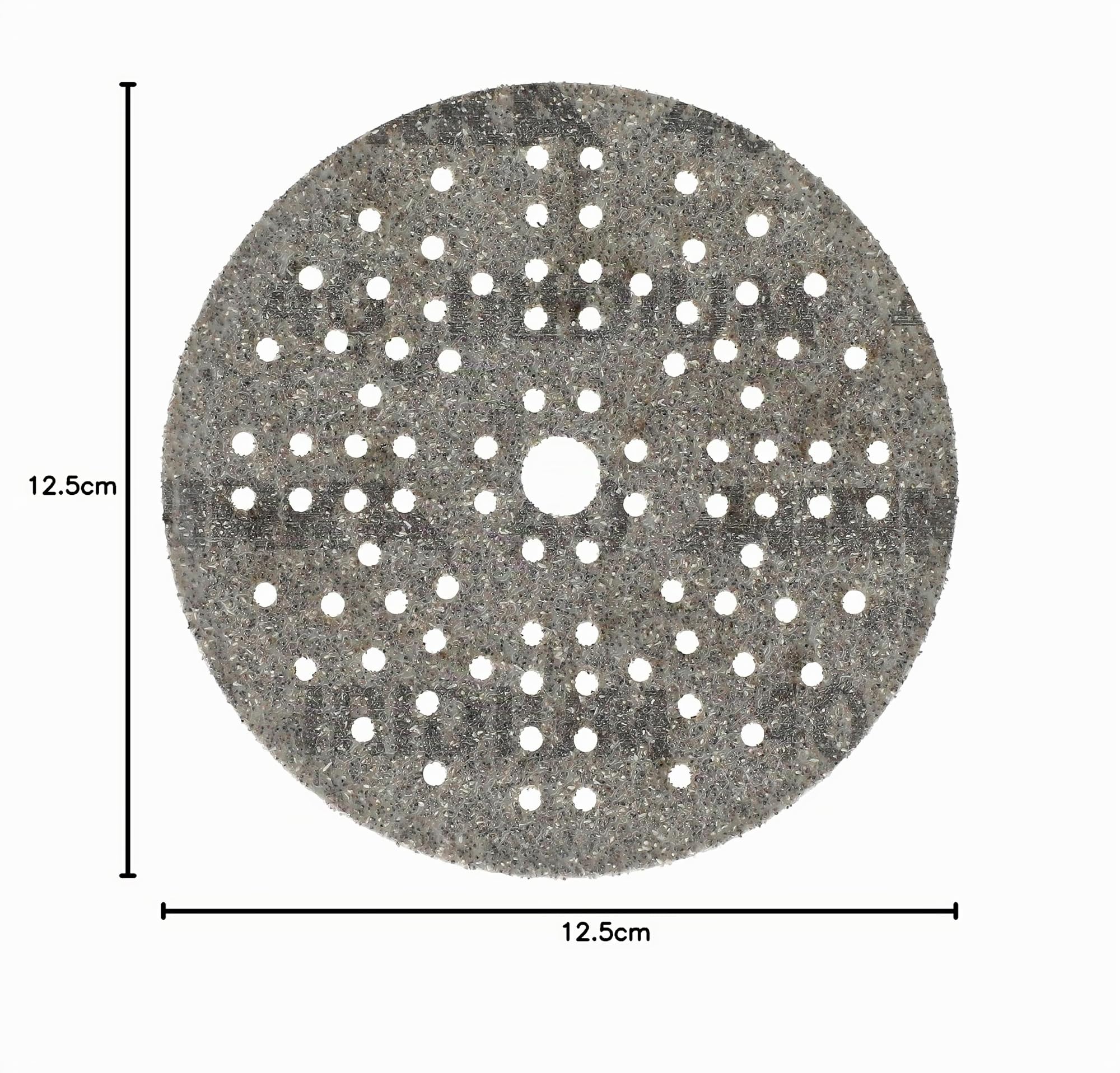 Mirka papel de lija Iridium 125 mm cierre adhesivo 89 agujeros grano 40
