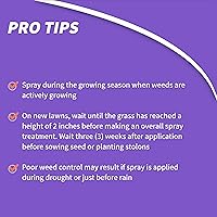 Vista 5 de Bonide Liquid Weed & Feed 20-0-0, 32 oz listo para rociar control de malezas y fertilizante para uso en césped y jardín al aire libre