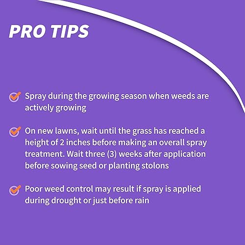 Miniatura 5 de Bonide Liquid Weed & Feed 20-0-0, 32 oz listo para rociar control de malezas y fertilizante para uso en césped y jardín al aire libre