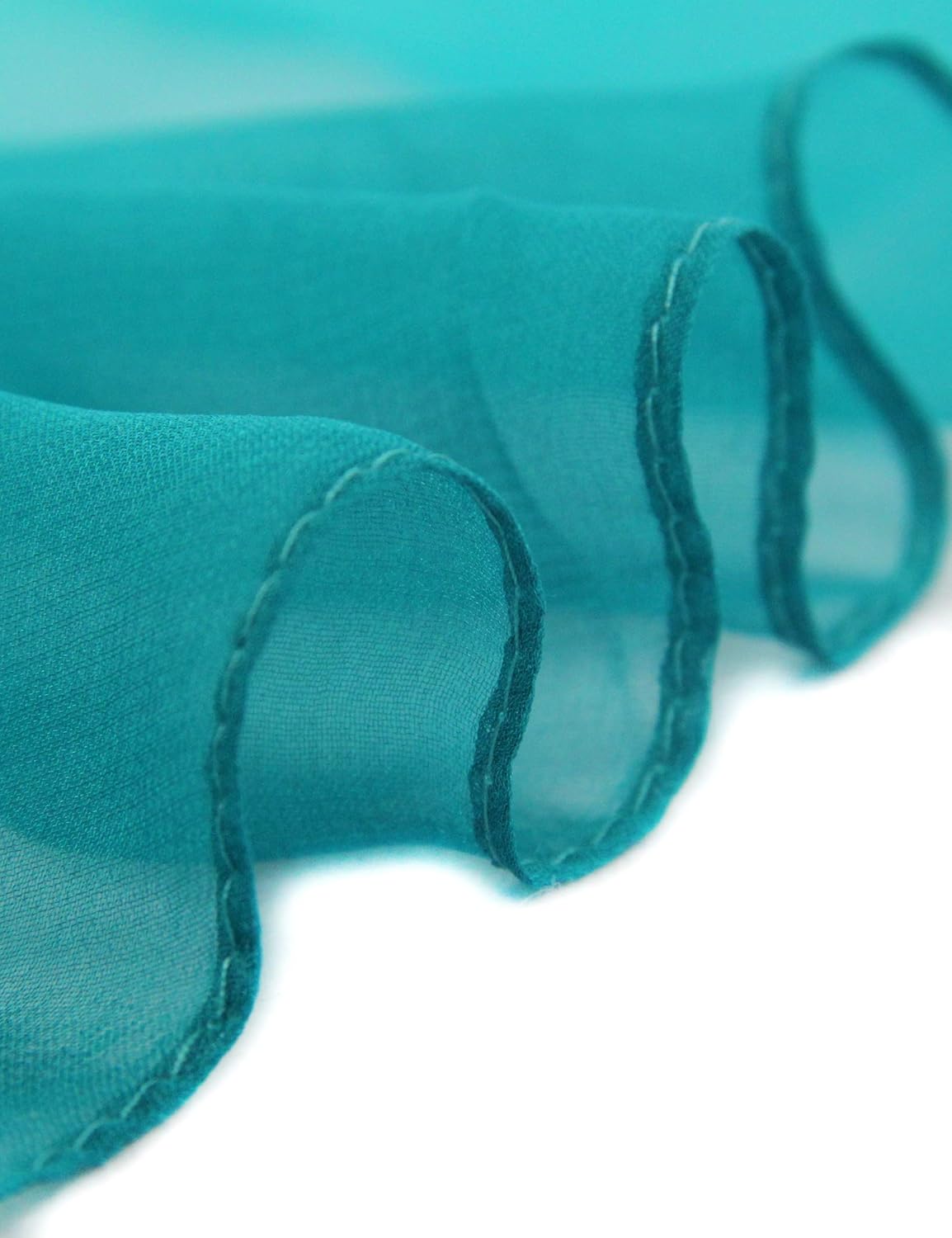 PANTONIGHT Long Chiffon Sheer Scarf Gradient Shaded Colors Lightweight Scarf For Womens - Image 4