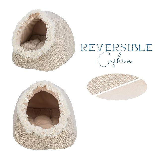 Foto 6 de 8 de TRIXIE Cueva Boho, Beige, 35 x 26 x 41 cm