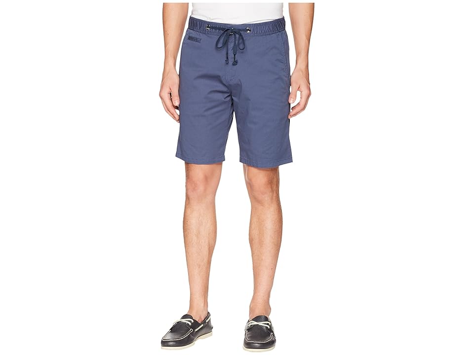 

True Grit Malibu Drawstring Stretch Shorts (Vintage Denim) Men's Shorts, Blue