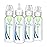 Dr. Brown\'s Natural Flow Anti-Colic Options+ Narrow Baby Bottle, 8 oz/250 mL, with Level 1 Slow Flow Nipples, 0m+, 4 Pack