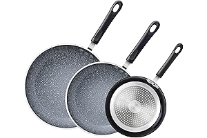 Nonstick Frying Pans Set Induction Compatible