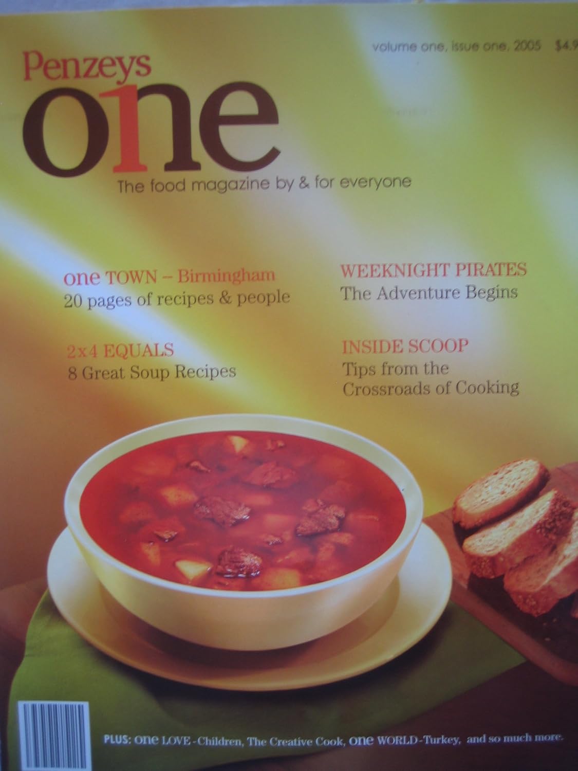 Penzeys One (Volume 1, Issue 1) Bill Penzey Books