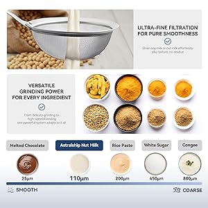 Glass Blenders for Kitchen with Tamper High-Speed Heating Blender  1500W Motor, 9 Adjustable Speeds, 14 Preset Programs, Nut Milk, Smoothies, Soups, Baby Food, Auto Clean, Ideal for Home & Family Use