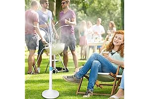 Adjustable Mister with Brass Nozzles for Outdoor Cooling