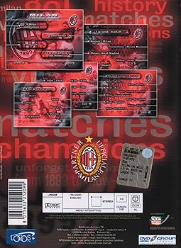 Amazon.co.jp: Ac Milan - One Century of Emotions [Import