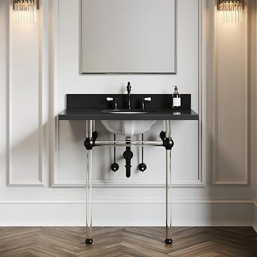 Miniatura 2 de Kingston Brass KB1975PL Heritage Grifo de lavabo generalizado con manija de palanca de porcelana, bronce aceitado