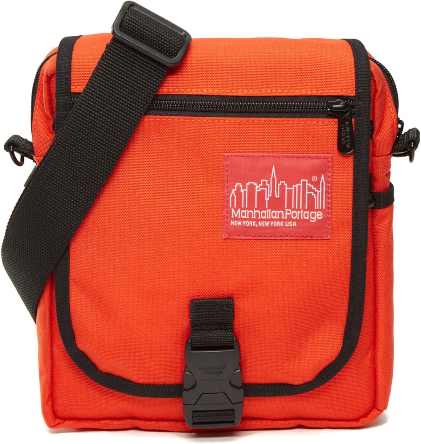 Manhattan Portage Urban Bag Compact Crossbody Shoulder Bag Durable Cordura Fabric Water Resistant for Work Business College