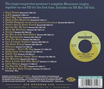 Face The Music: Complete Monument Singles 1965 - 1970