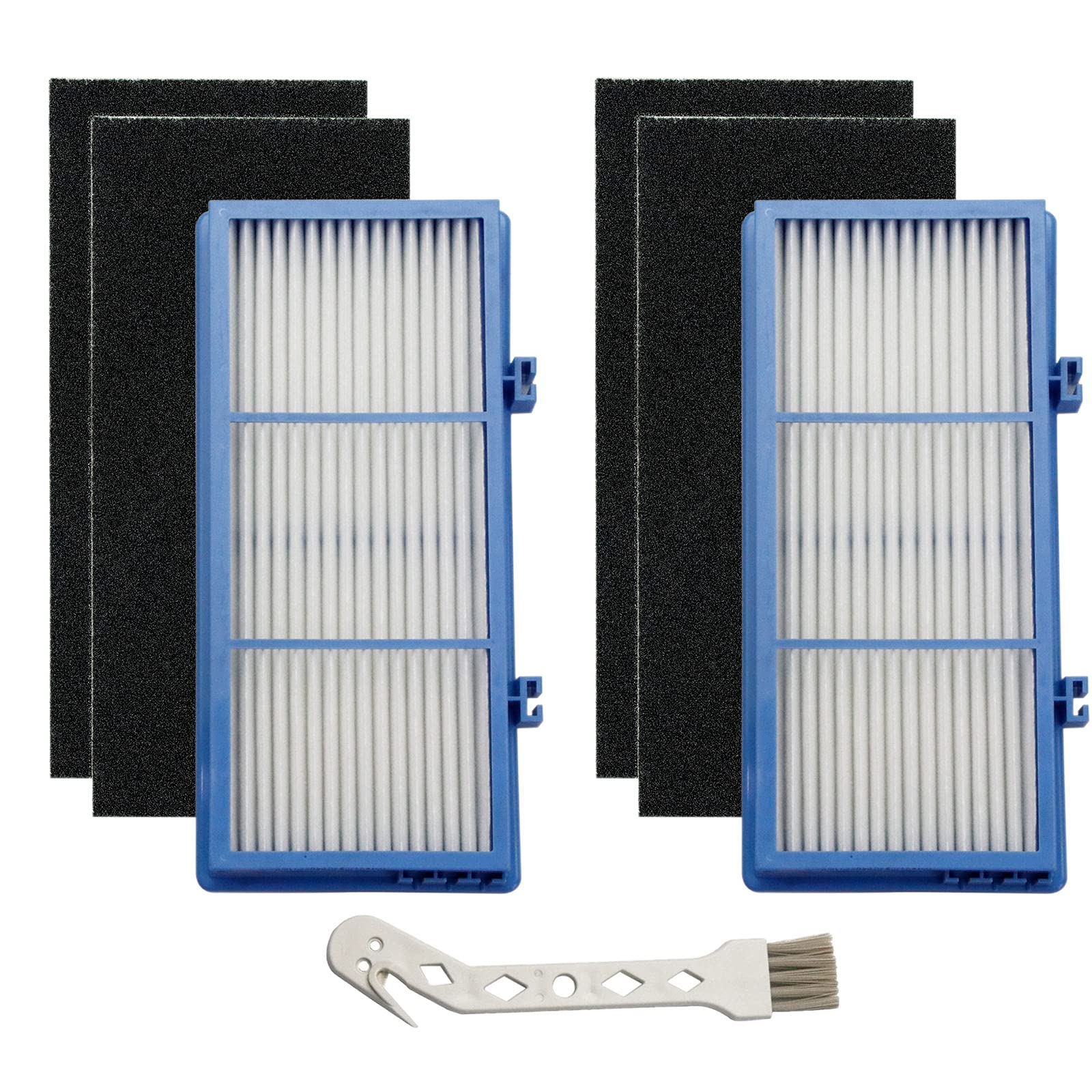 HAPF30AT HEPA Filters 2 Pack Carbon Booster Sheet For Homes AER1 - Foto 5