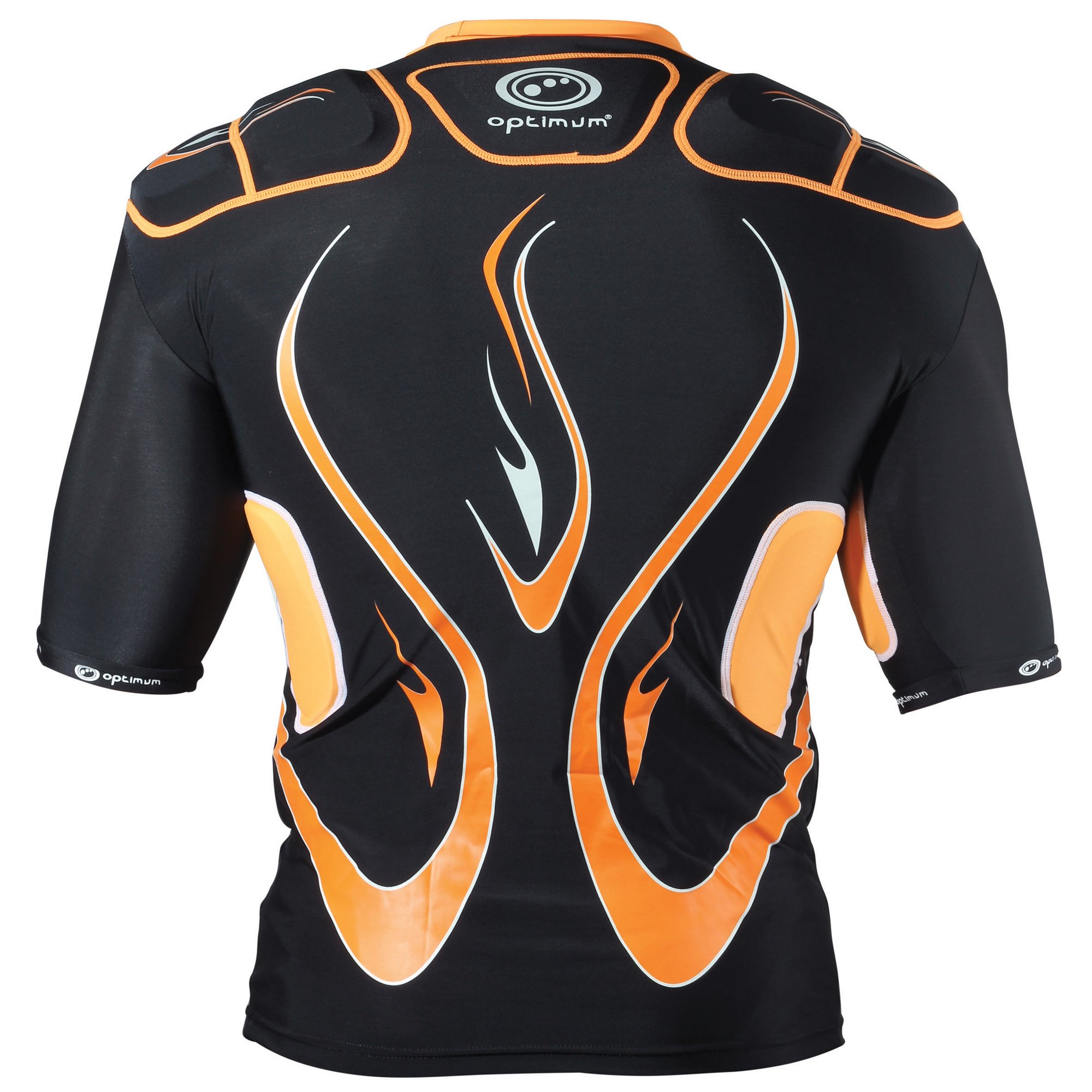 Optimum Inferno Rugby Shoulder Pads, Rugby Approved Protective Top for Adults & Kids, Lightweight EVA Padding, Unisex Fit - Image 2