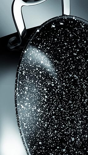 Miniatura 2 de MEPRA Glamour Stone 30210122 - Olla profunda con asas, utensilios de cocina de acero inoxidable, aptos para lavavajillas