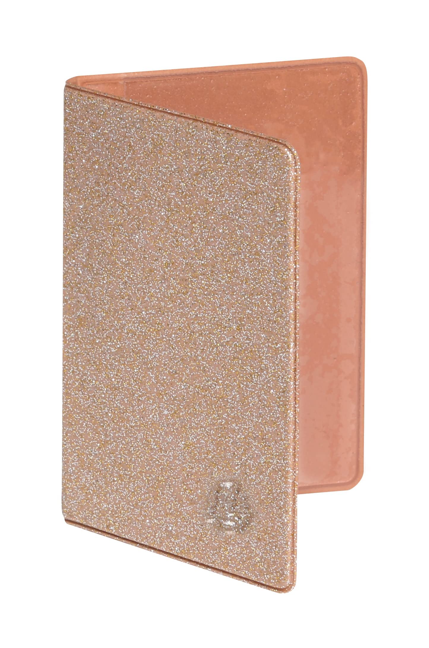 Porte-Cartes Exacompta Denim Bleu - 10,3x7,5cm - 2 Fentes Cartes + Poche Central - Matière Synthétique