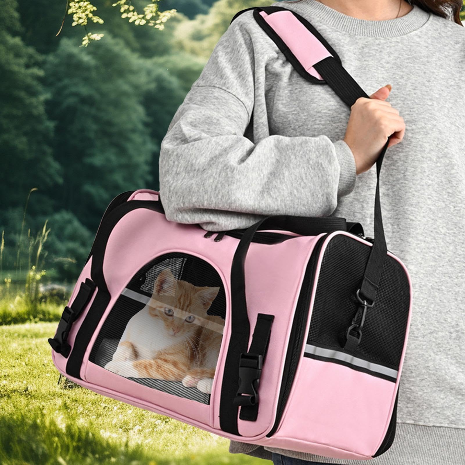 Bolsa de transporte para perros pequeños, bolsa de transporte para mascotas, bolsa de transporte para mascotas, bolsa de transporte para mascotas