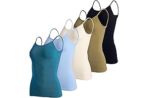 Women's 5 Ivory Camisole Pack