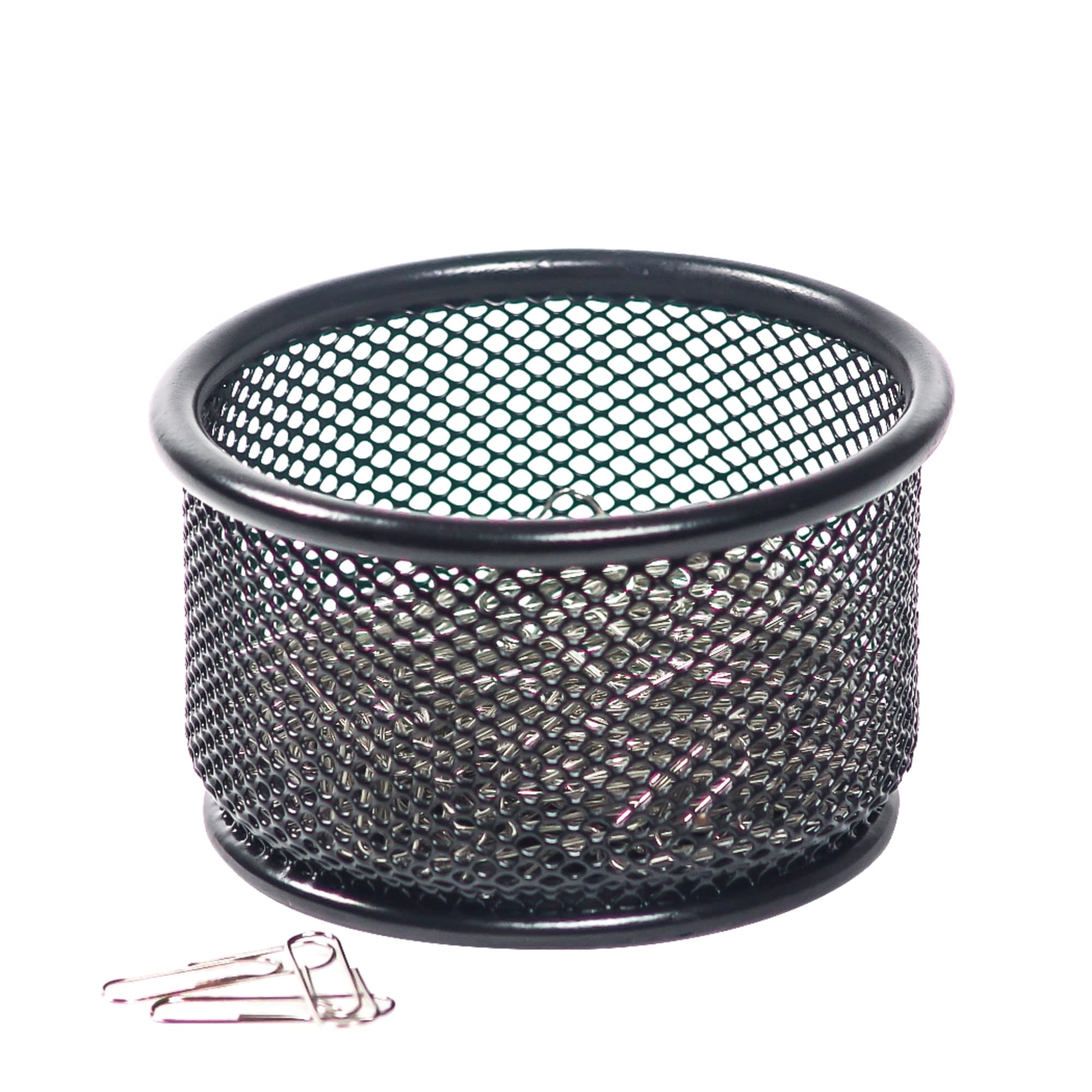 Brenton Studio™ Metro Mesh Paper Clip Holder, Black