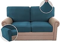 Vista 144 de H.VERSAILTEX Multi-Pieces Sofa Covers Stretch Couch Covers Form Fitted Seats and Back Cushions Covers