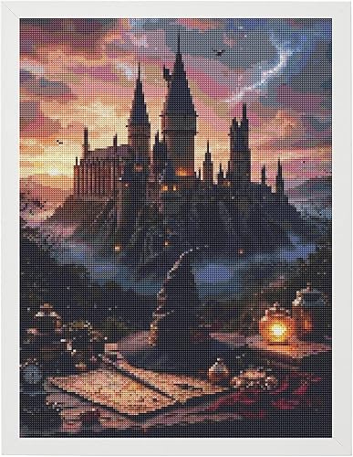 PSCH Kits de arte de diamantes para adultos, kits de pintura artística de diamantes para adultos, arte de diamante 5D de taladro completo, perfecto