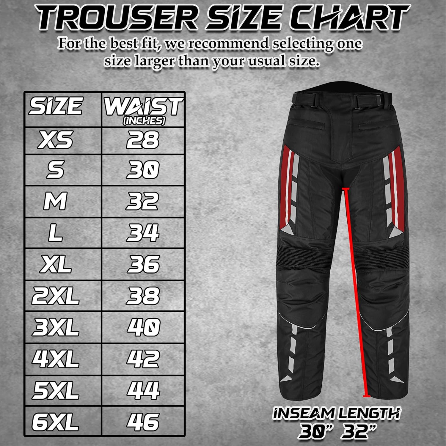Men's Waterproof Armored Motorcycle Trousers – Protective Cordura Textile Pants with Removable Protectors for Biking.