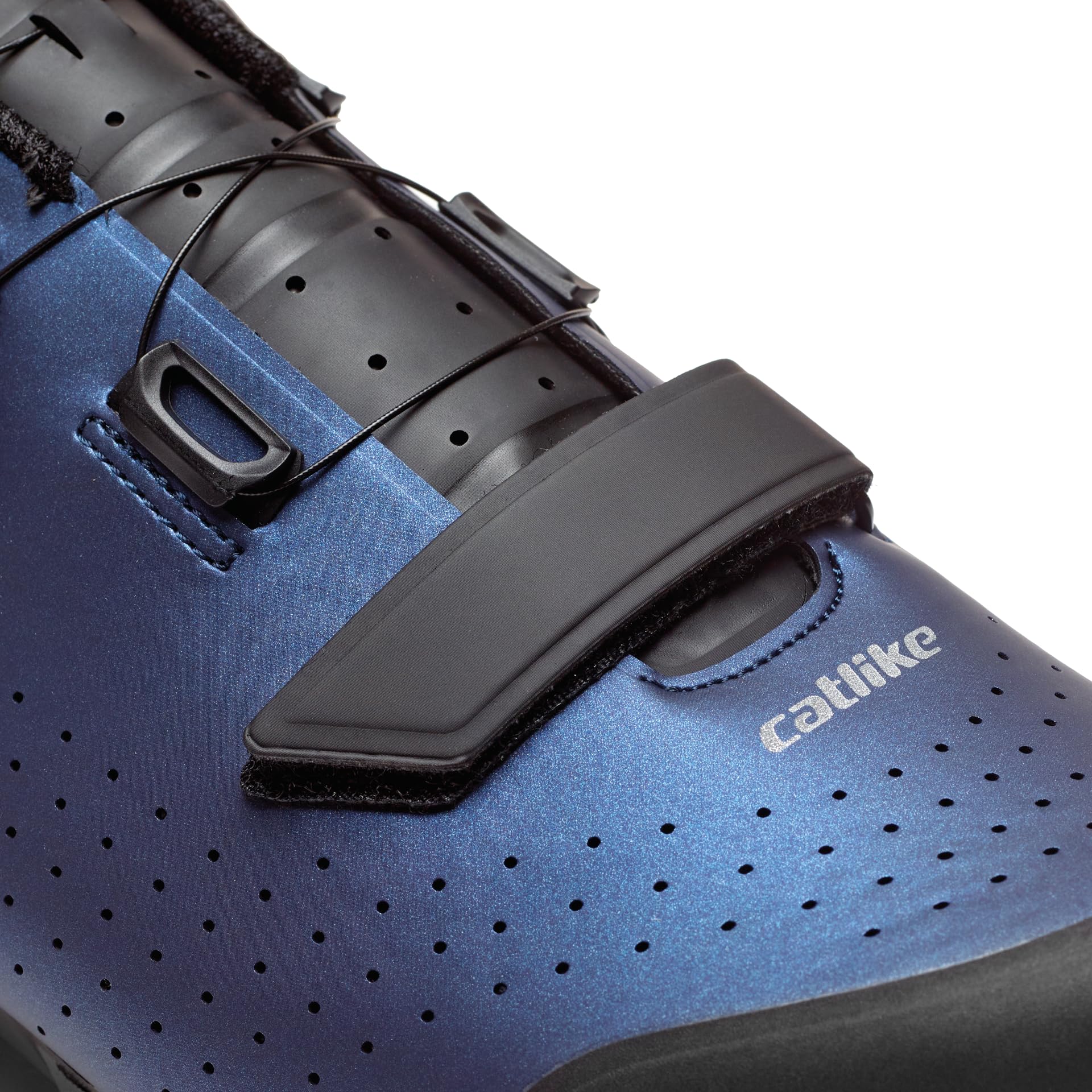 CATLIKE 7200600033 - MTB/XC Schuhe Kompact'o X Größe 44 ATOP-Drehverschluss-System für Männer und Frauen, Klettverschlussriemen Farbe Blau