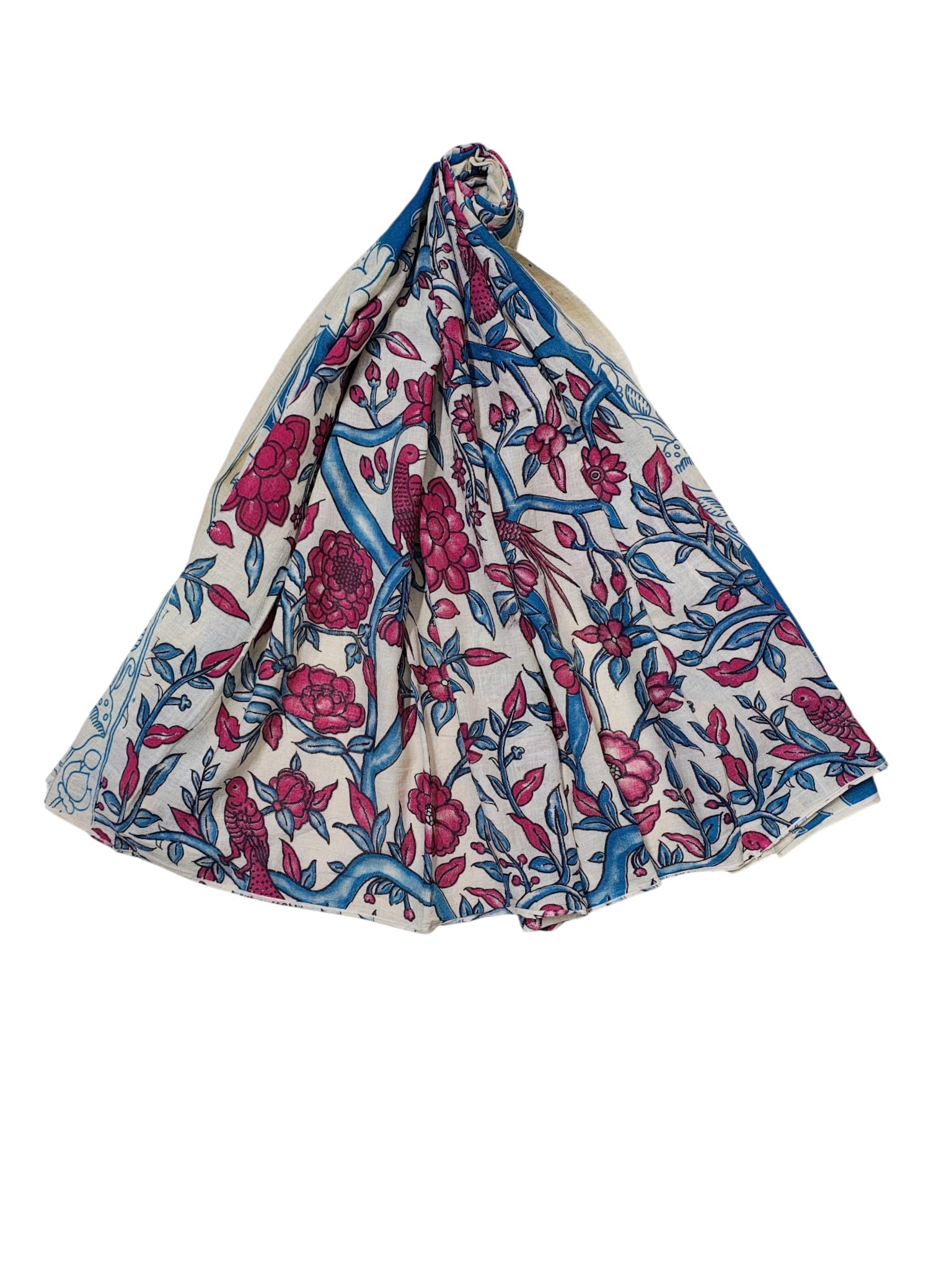 ivikta Kalamkari Cotton Dupatta for Women | Kalamkari Chunnis for Women-picture-37