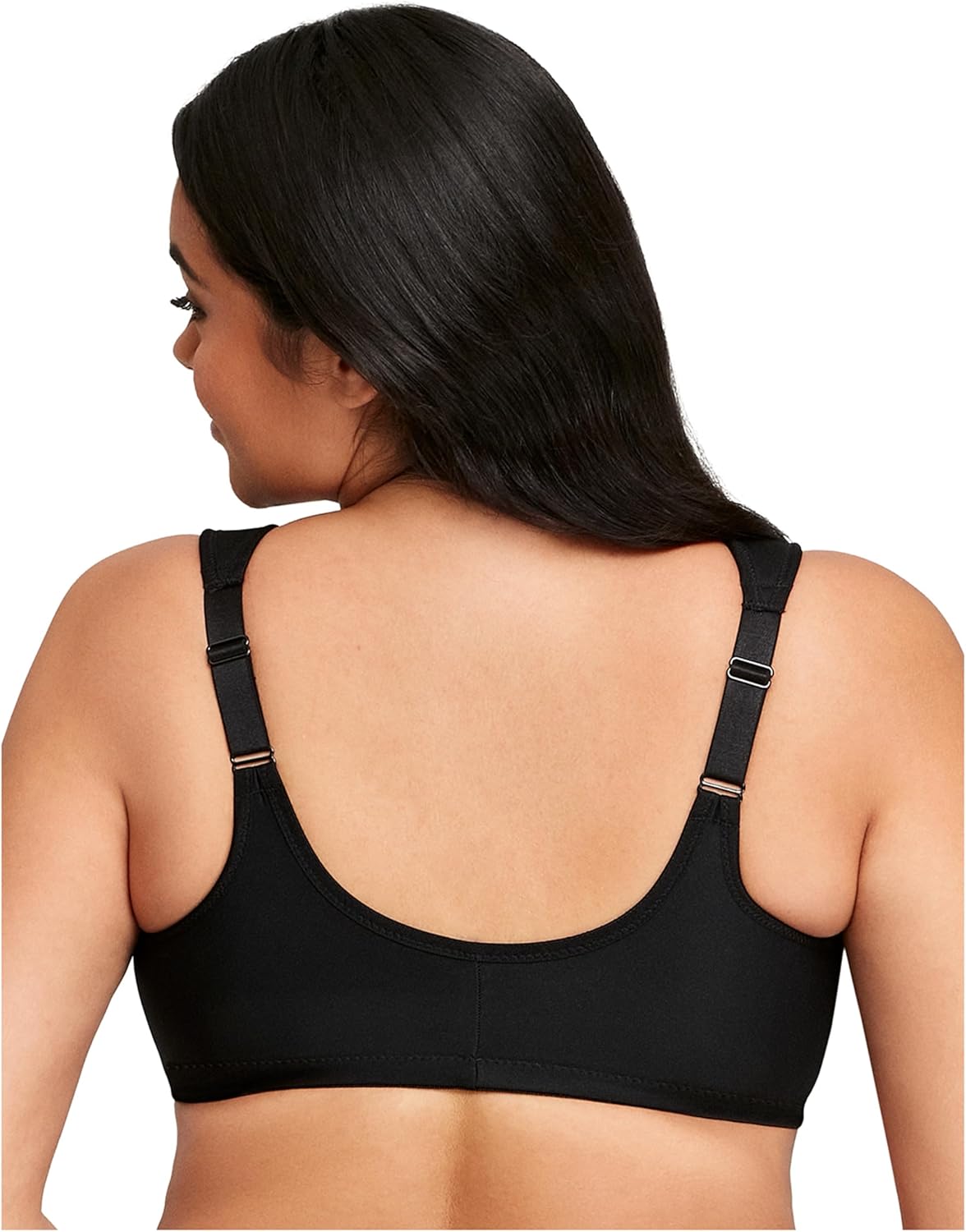 Glamorise Full Figure Plus Size Wonderwire Front-Closure Bra Underwire #1245 - Image 8