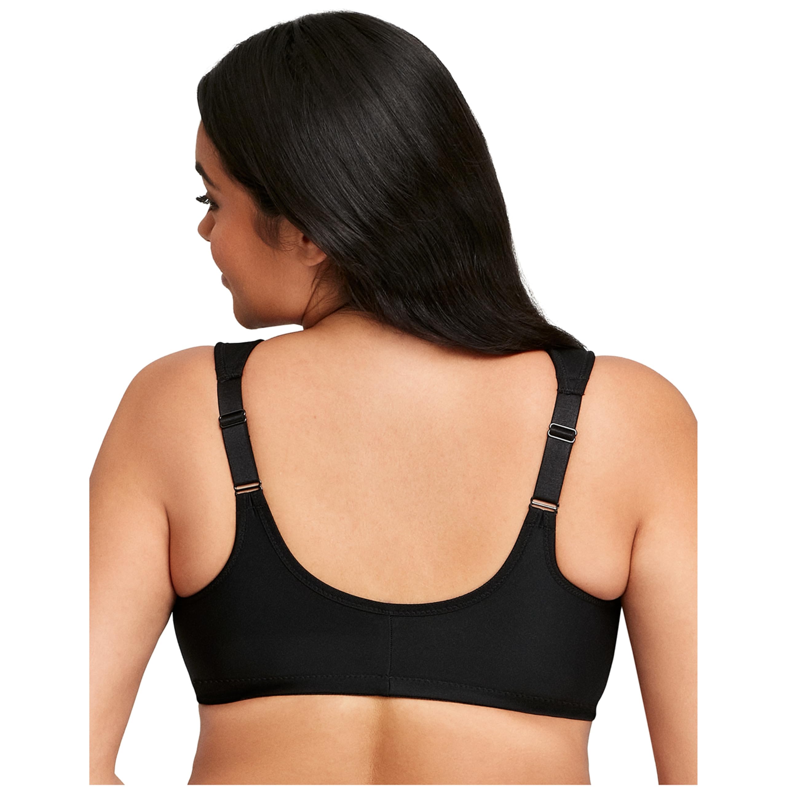 Glamorise Wonderwire Front-Closure Bra Underwire #1245 Reggiseno con Scollatura a V Donna (Pacco da 1)