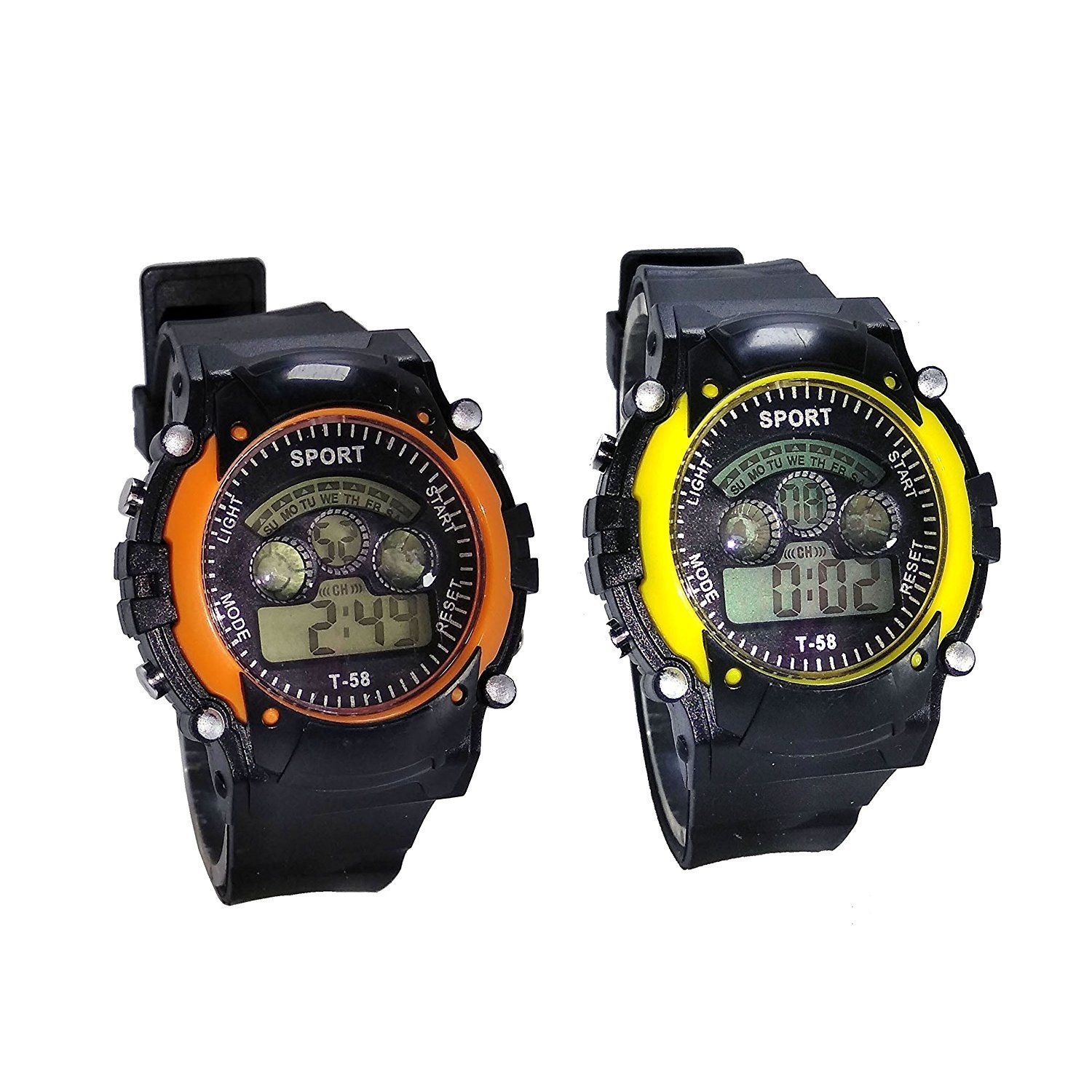 LEMONADE - Pack of 2 Sports Kids Watch- Above 10 Years (B07B6QTSTF) Amazon Price History, Amazon Price Tracker