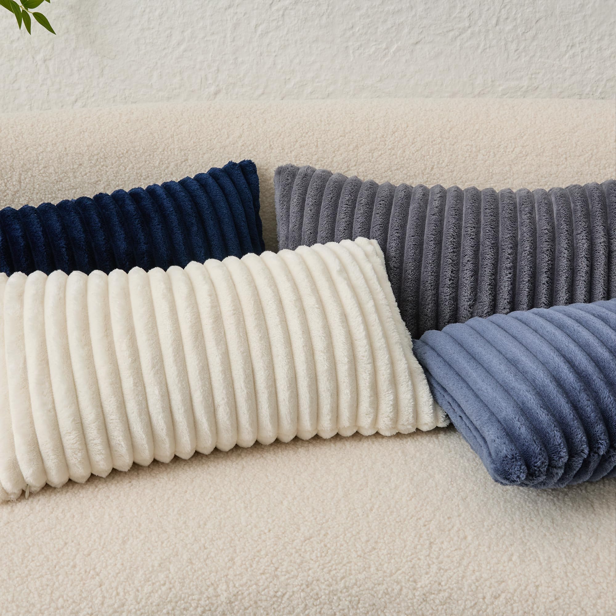 Amazon.com: Kevin Textile Soft Plush 12x24 Inch Lumbar Pillow