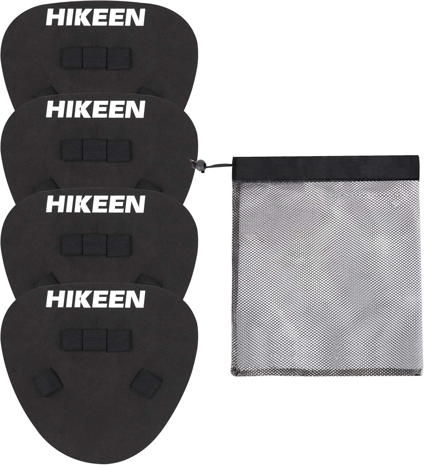 Hikeen 2 Packs Baseball Training Gloves Infield Training Gloves Pancake Glove Softhands Baseball Fielding Trainer Flat Glove Two-Hands