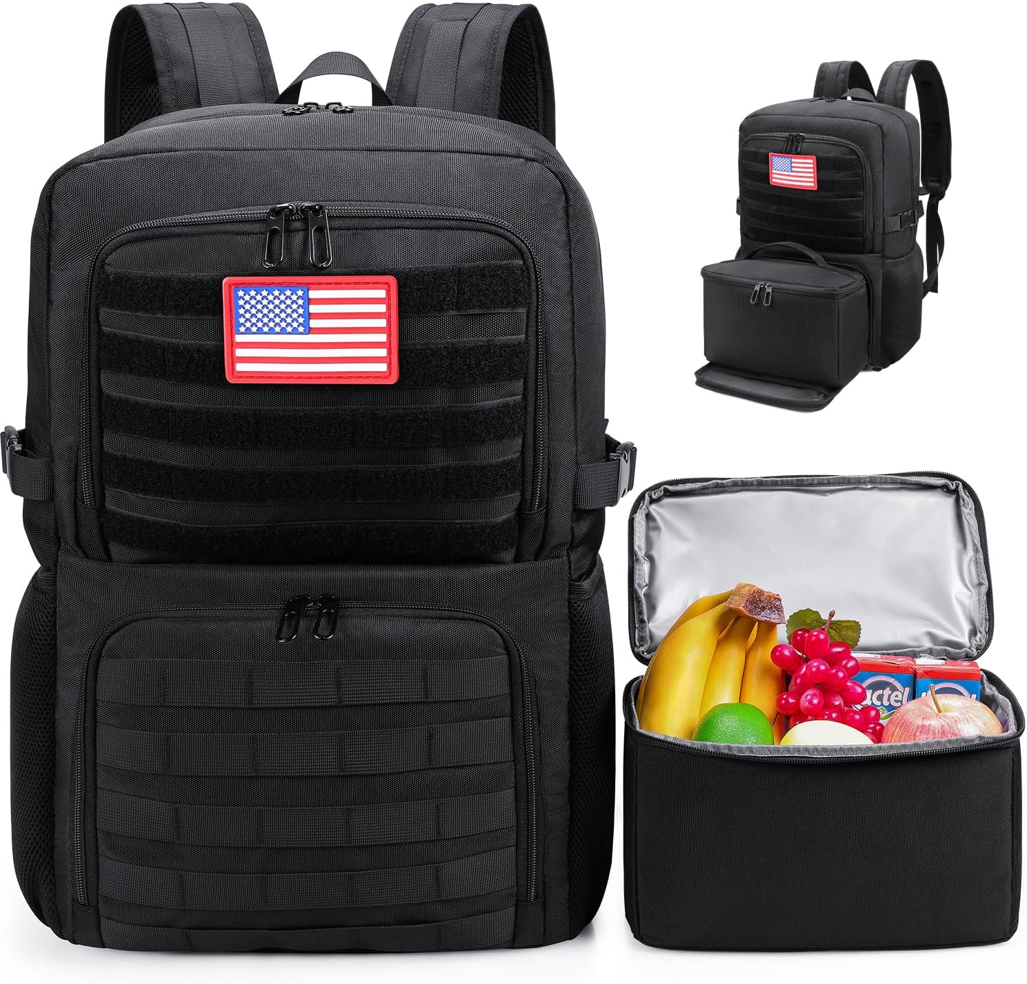 BERTASCHE Lunch Backpack, Laptop Backpack 15.6 inch Work